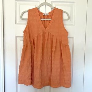 Lime and Chili Babydoll tank top